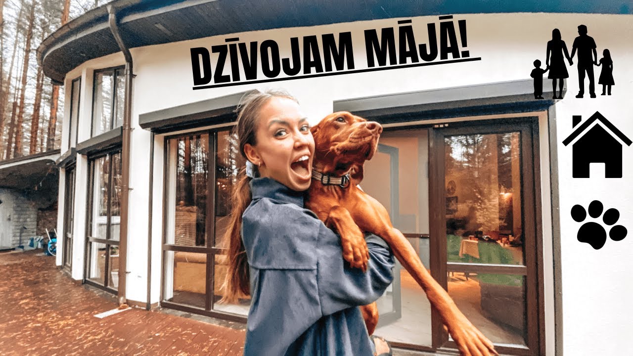 DZĪVOJAM MĀJĀ/follow me around