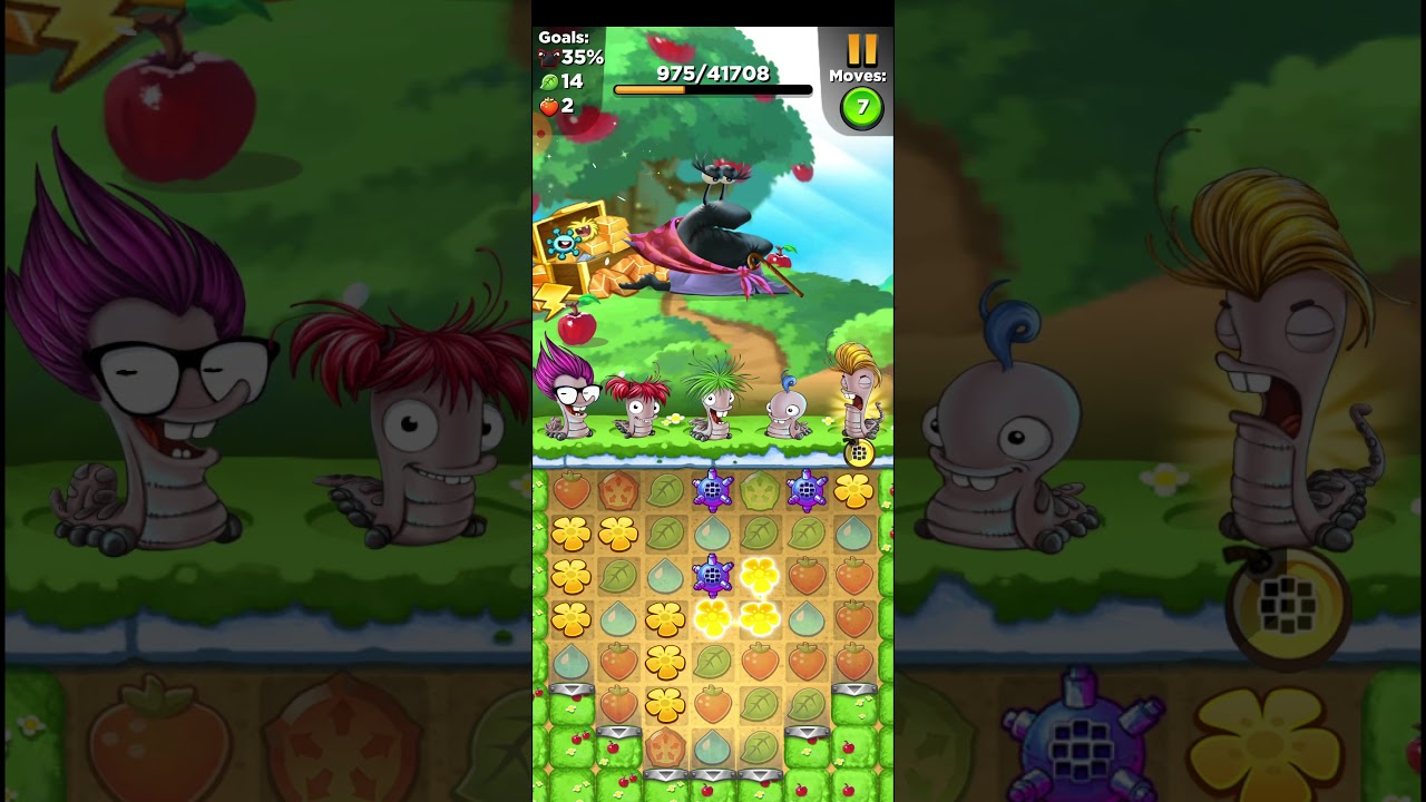 Best fiends Granny Slug 👵 level 5 caught sailor Abe