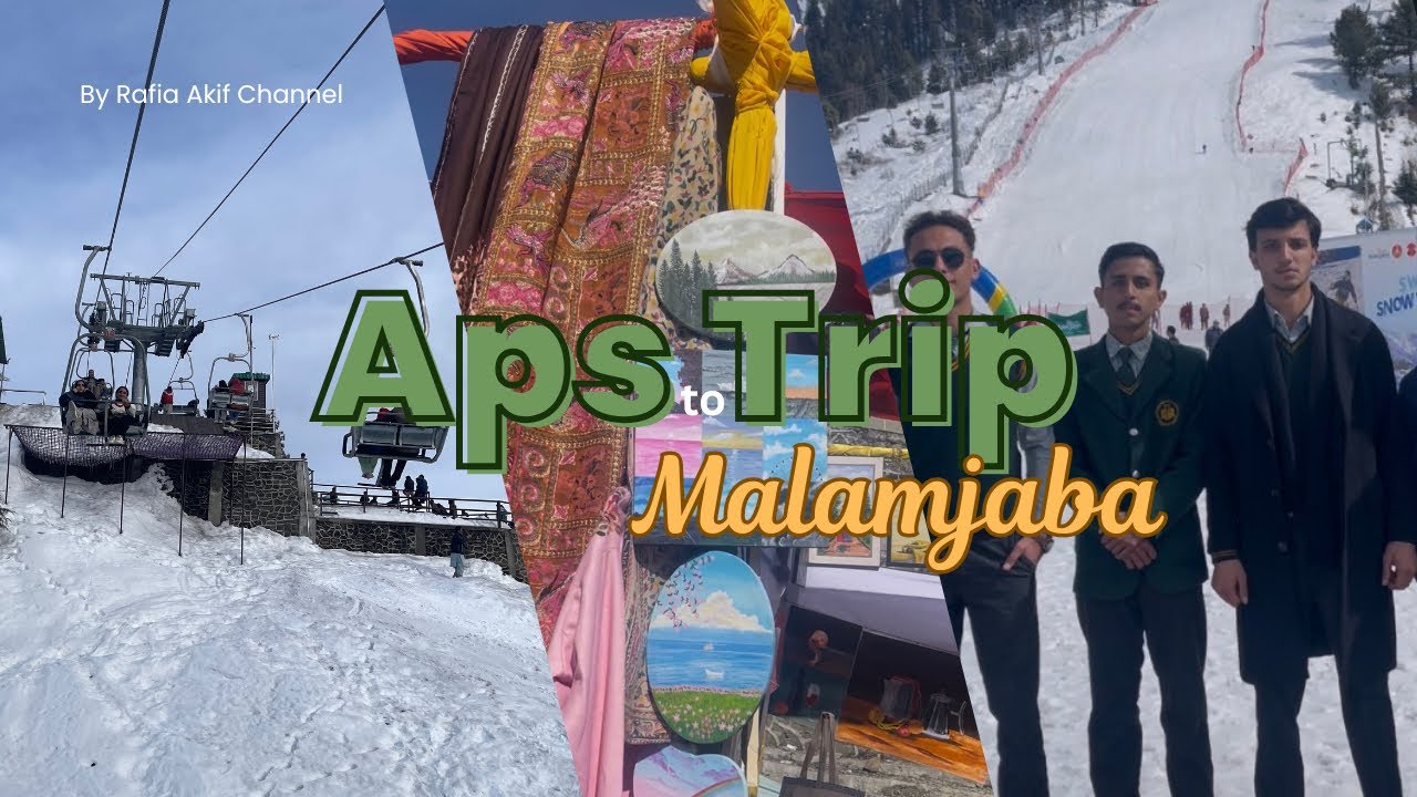 Swat to Malamjabba College trip ❄️☃️||Chairlift ||Fungala2026 🇵🇰