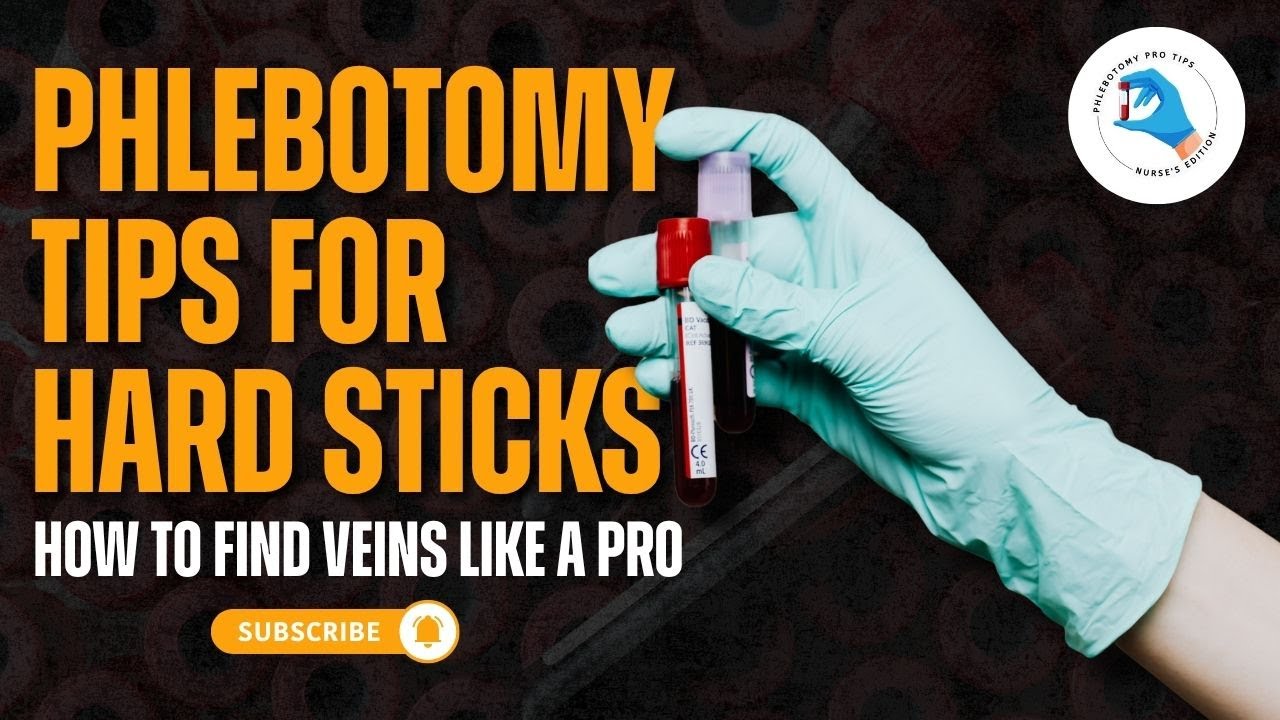 PHLEBOTOMY TIPS FOR HARD STICKS 💉 | How to Find Veins Like a Pro