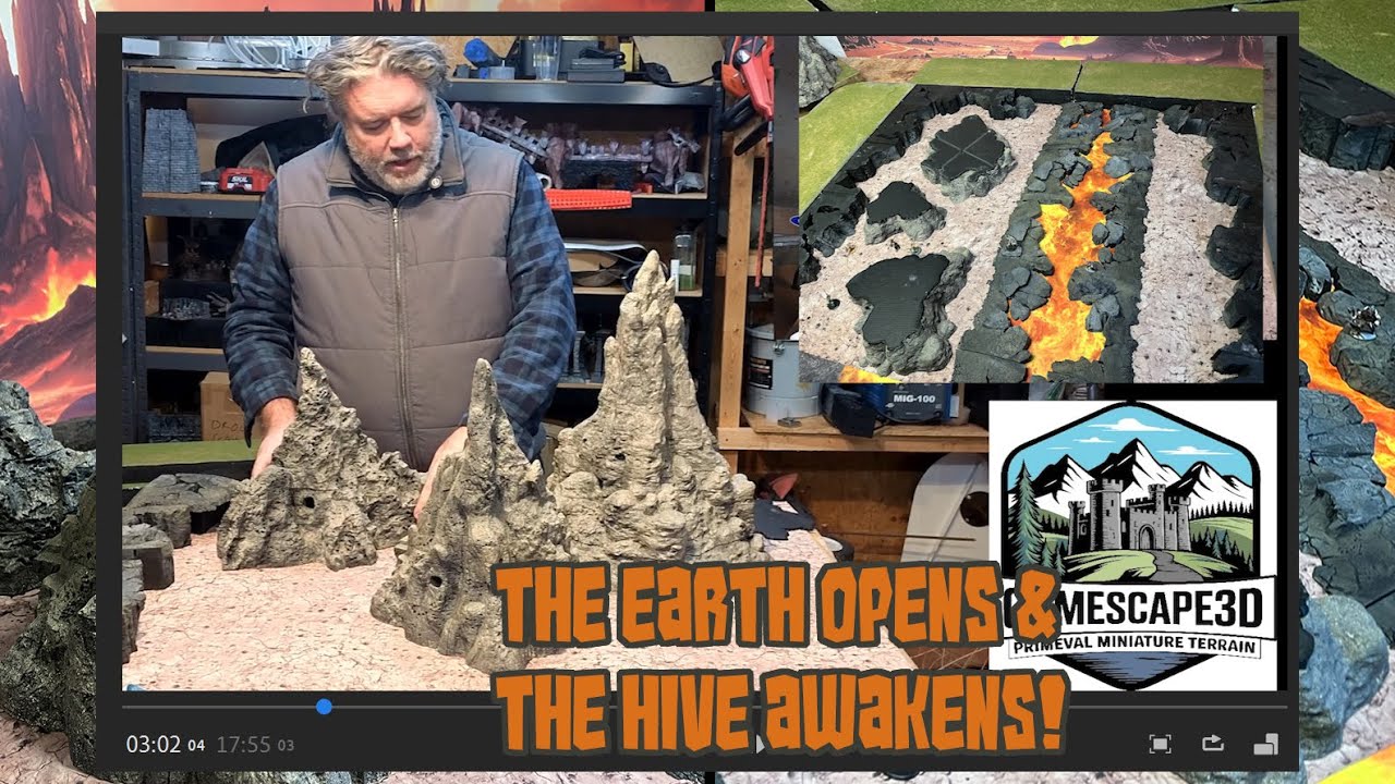 Hive Awakens & Earth Shatters-Insectoid Mounds and Earthquake Banks converter into a dungeon build!