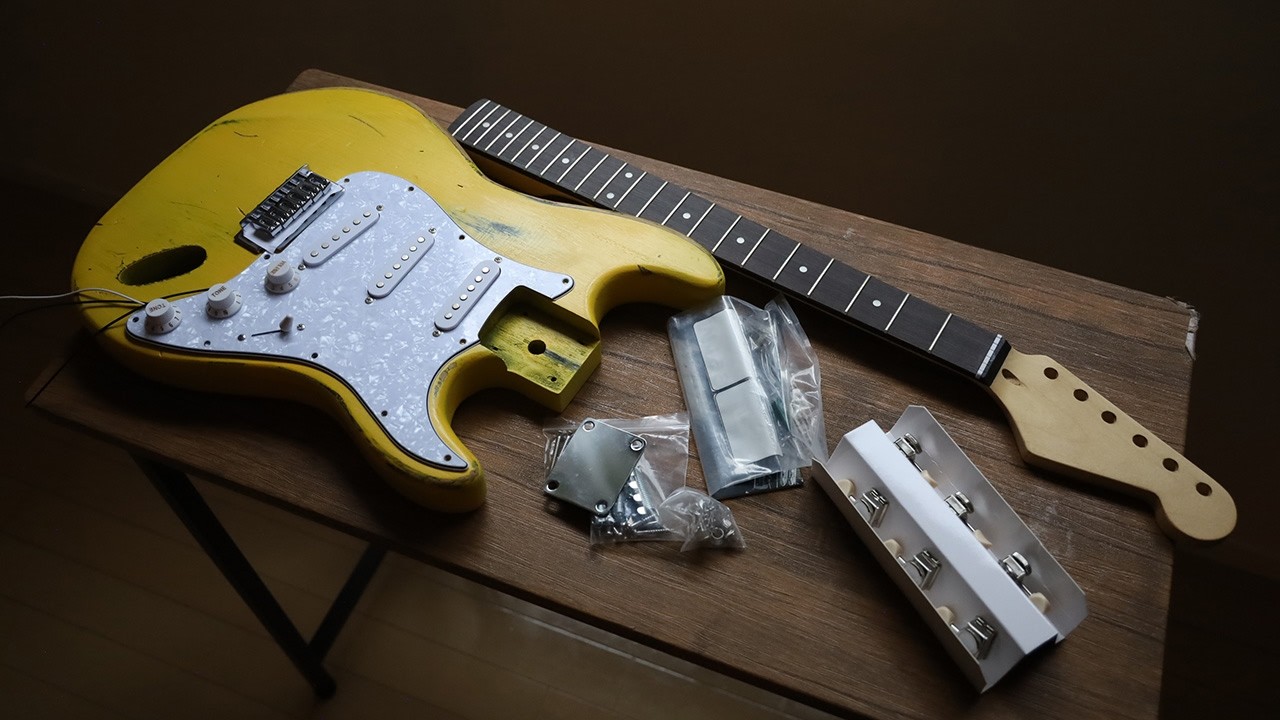 Assembling a Guitar for My Friend (He Asked)