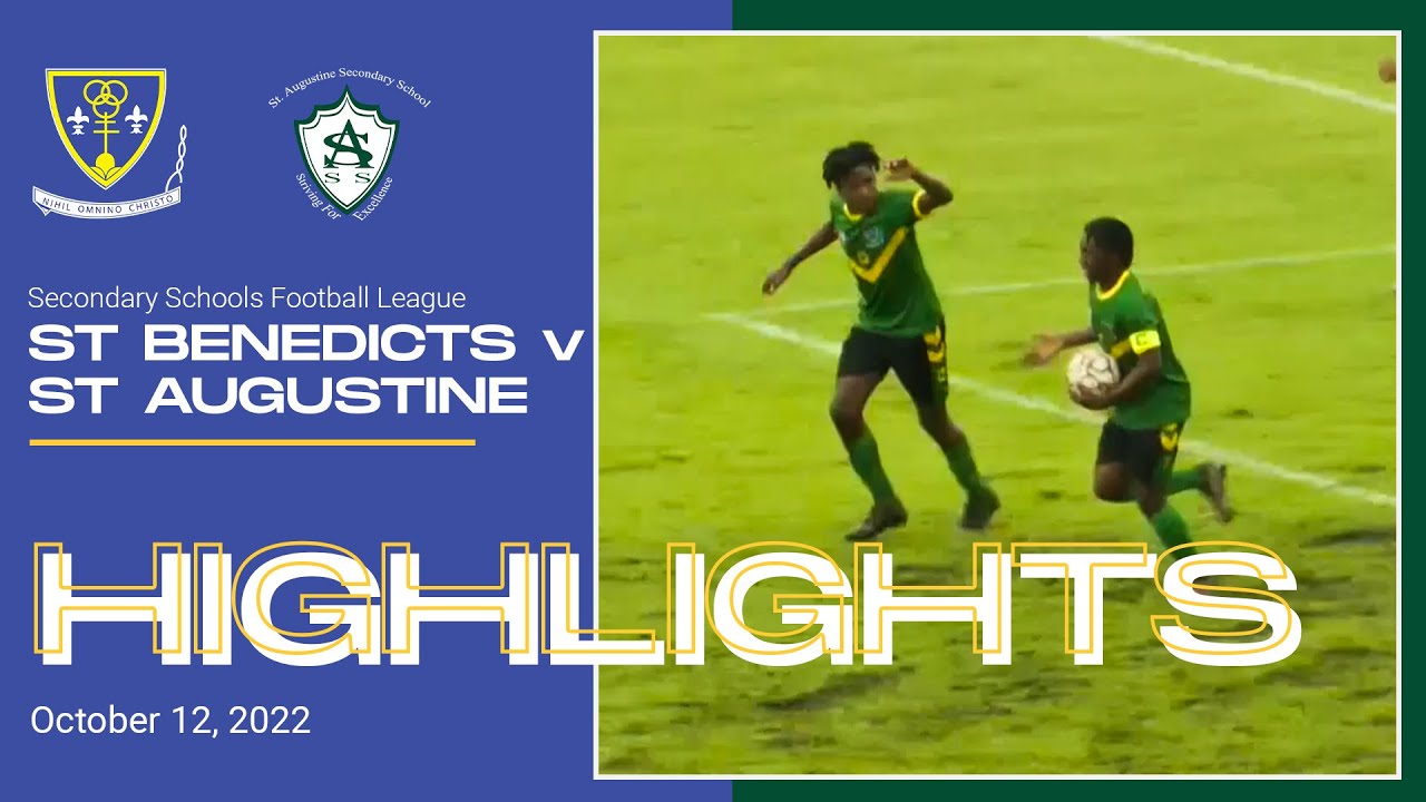 St Benedict's puts FOURTEEN past St Augustine! | SSFL Premiership | Oct 12, 2022
