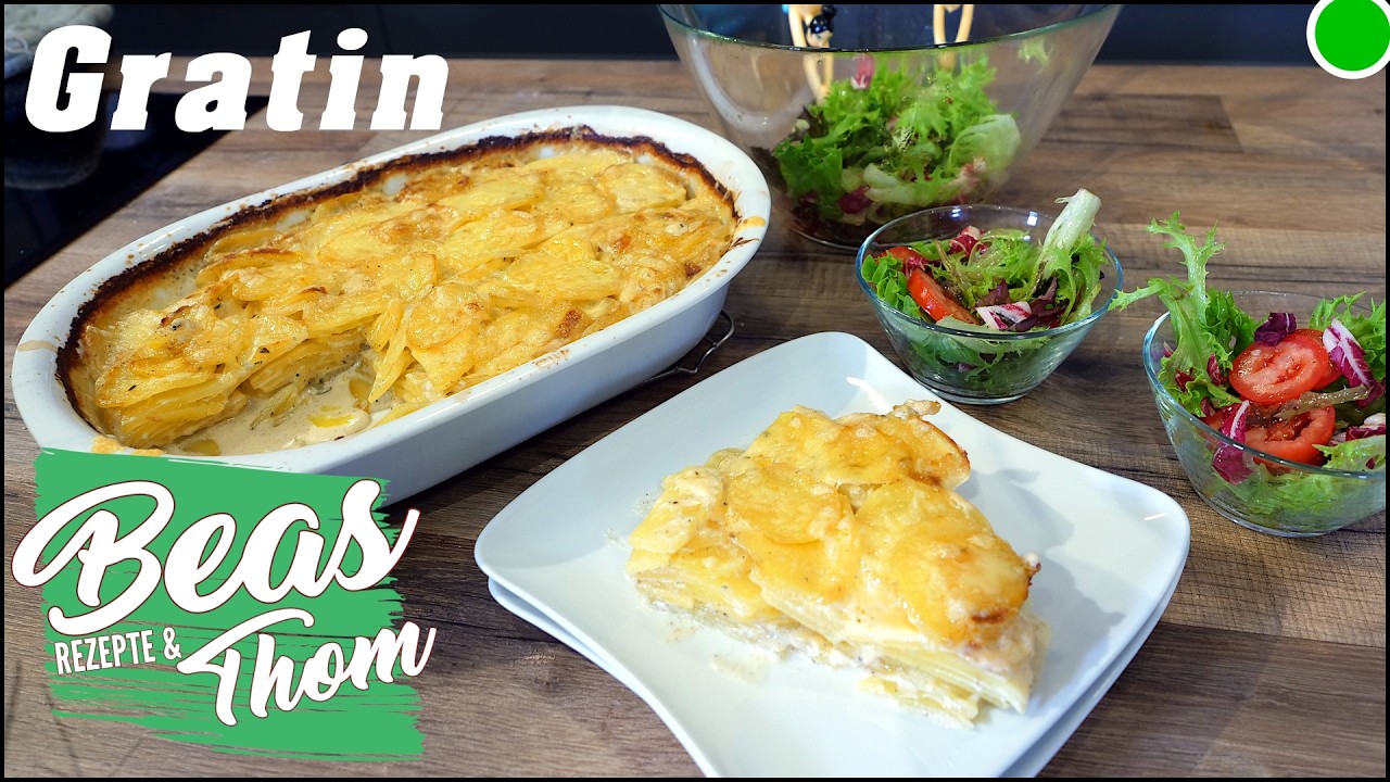 Das ultimative Kartoffelgratin 🥔 | Familienrezept für 2,5 kg – Cremig & Super Lecker!