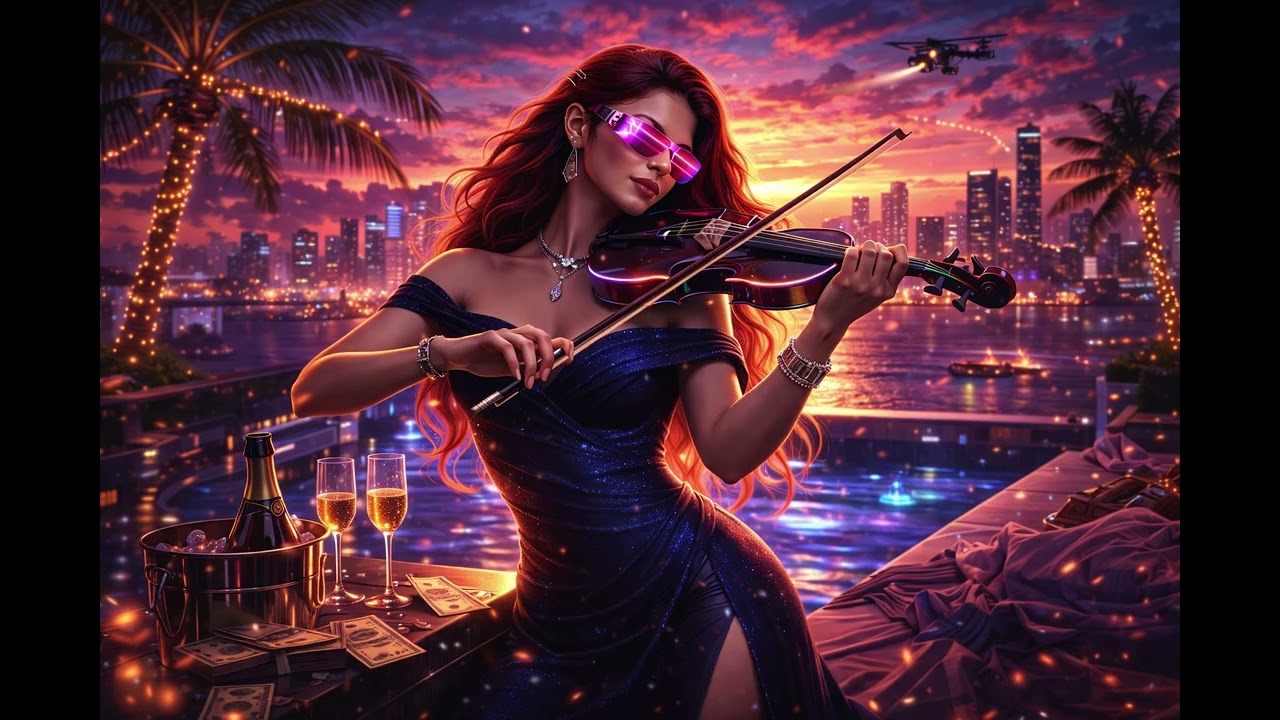 The Violin Girl  Against the City | Cinematic Aesthetic