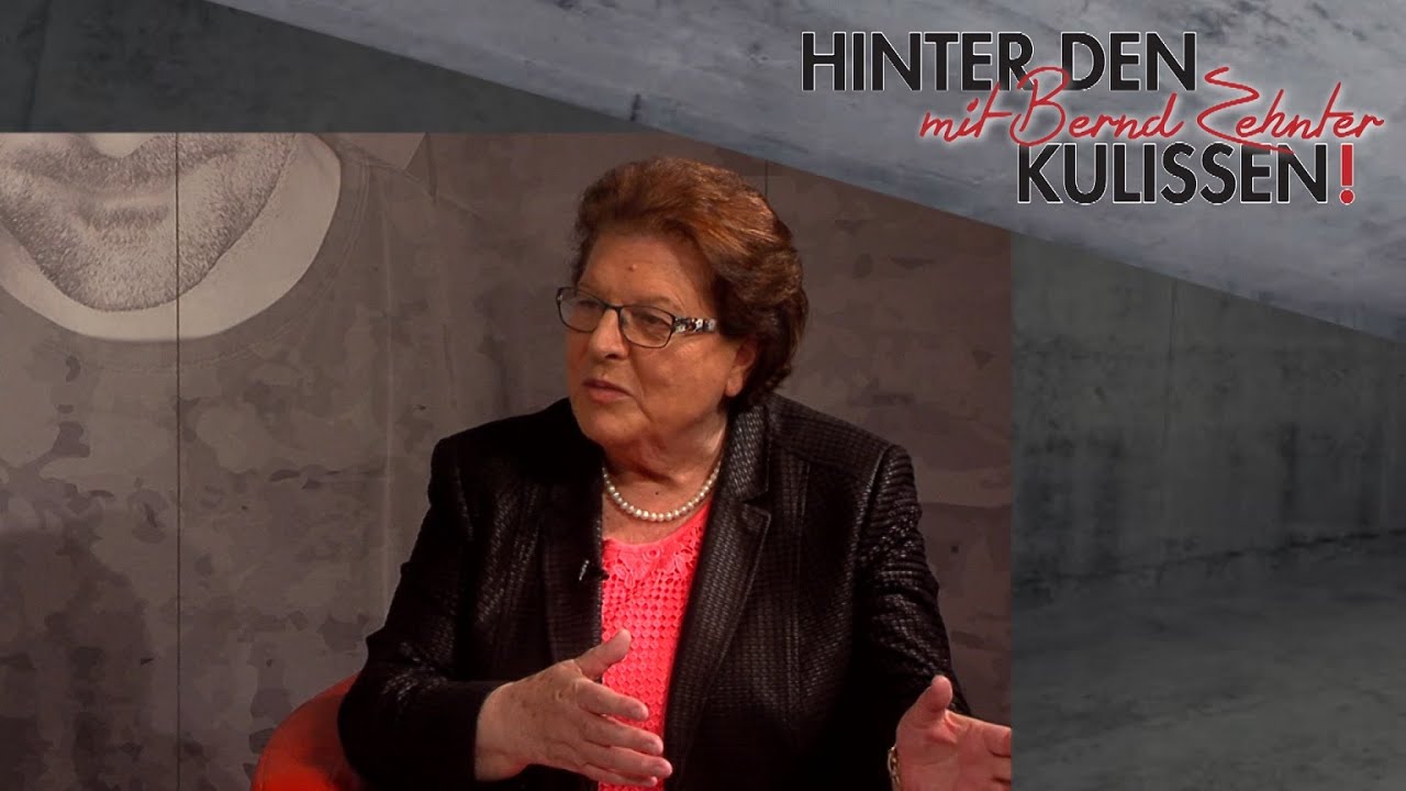 Barbara Stamm bei Hinter den Kulissen