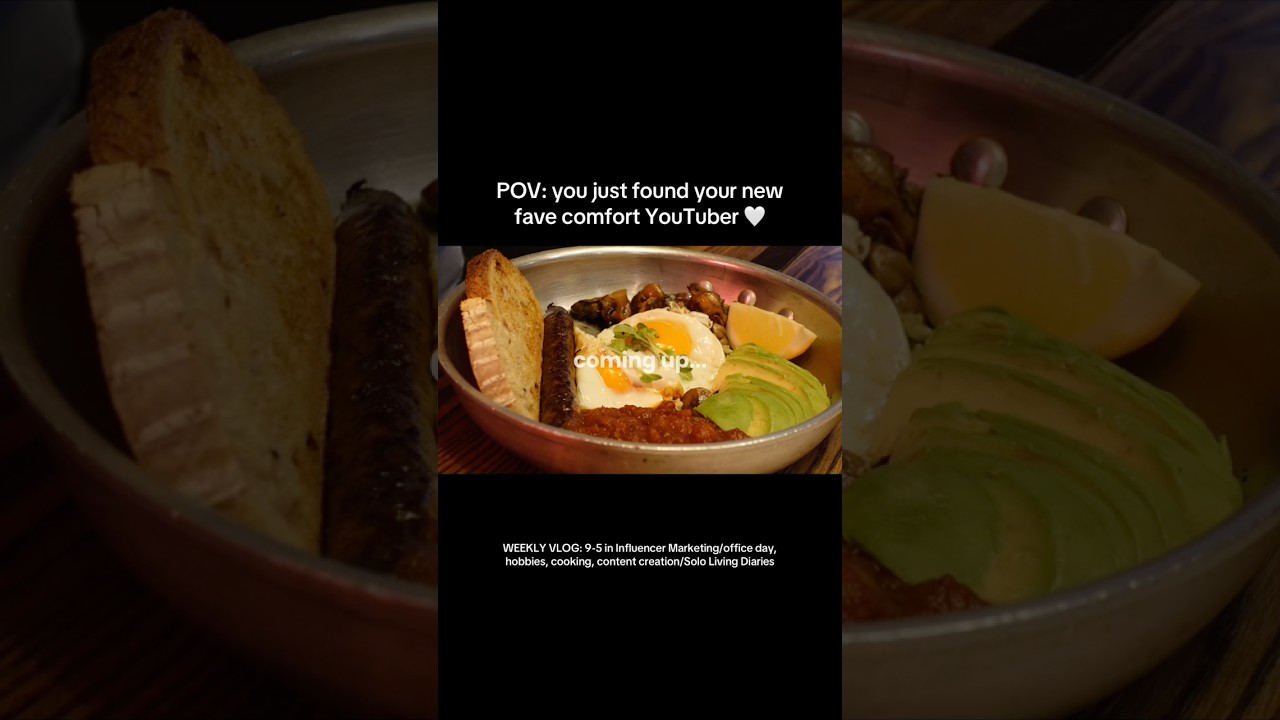 🥹Can I be your new fave comfort YouTuber? 