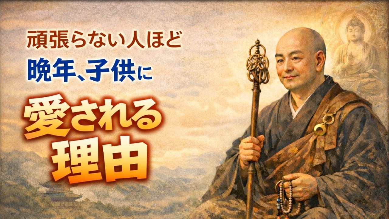 【空海の教え】もう、親を「卒業」してください。頑張らない人ほど晩年、子供に愛される理由