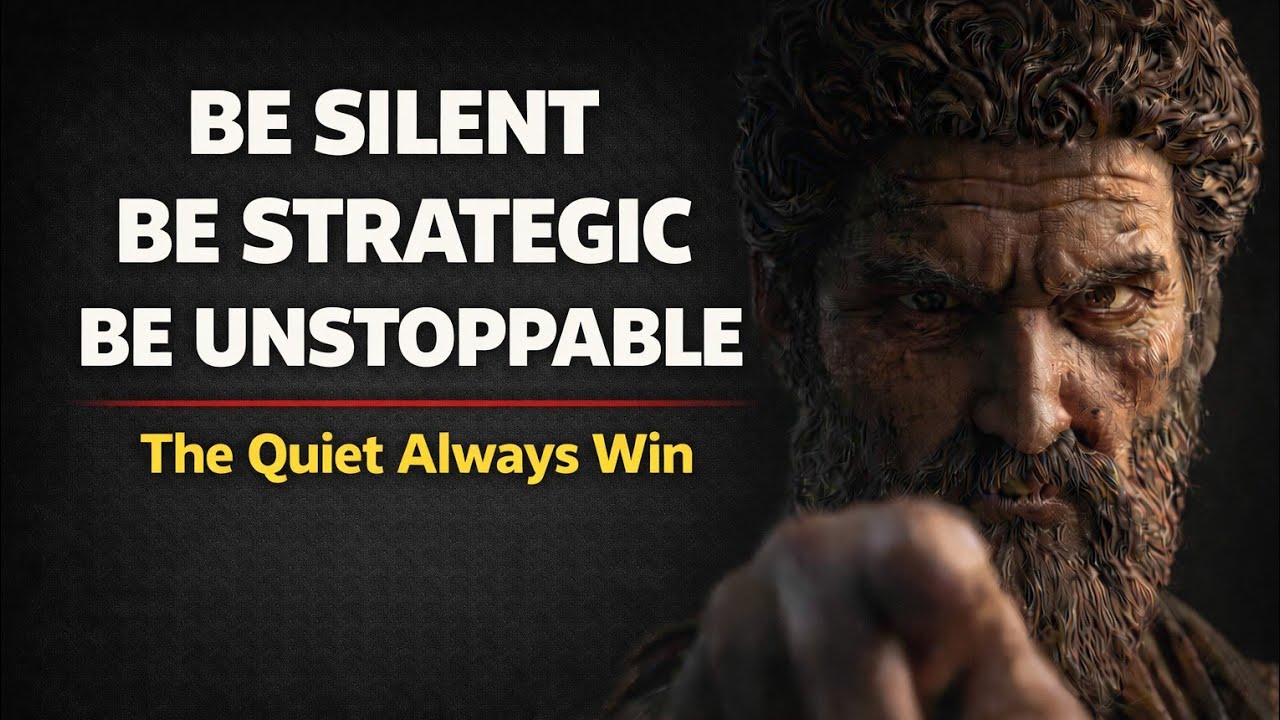 Why Quiet People Always Outsmart the Loud | Stoic Energy