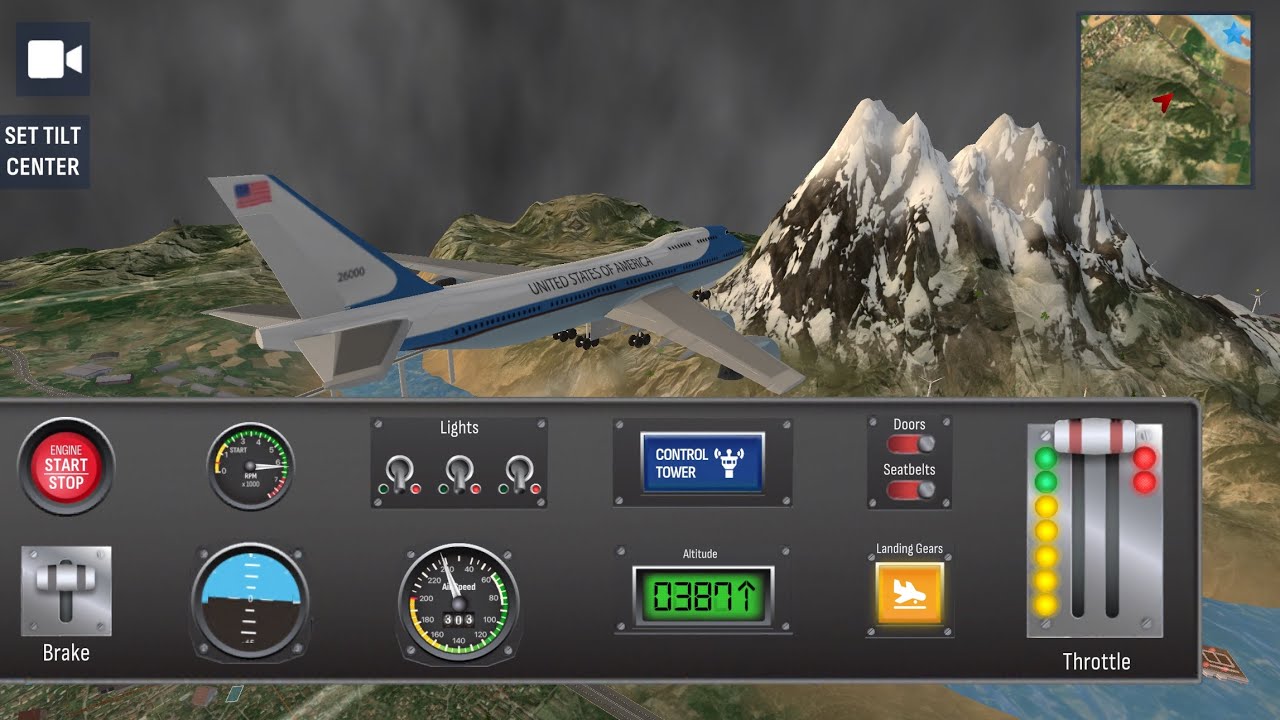 Doomsday plane flying over the Mt’Everest😱 Best flight simulator game in 2026 ever  