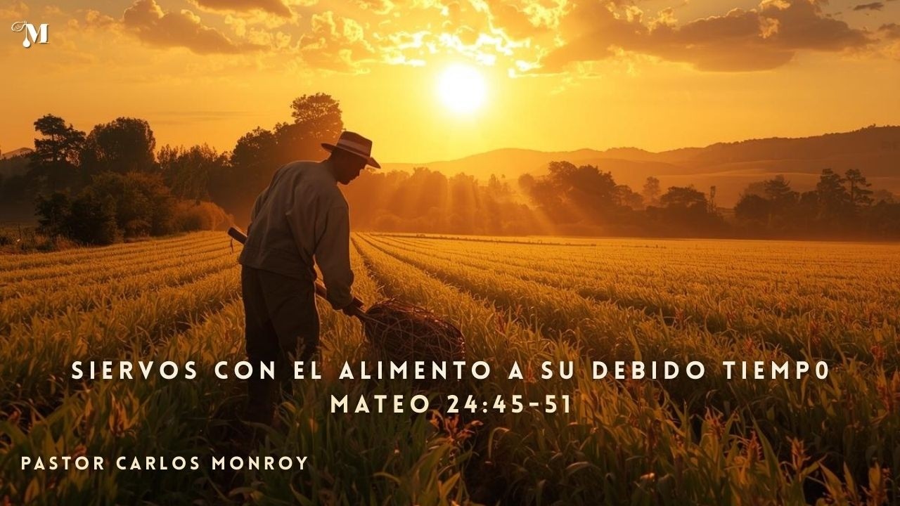 Siervos con el Alimento a su debido Tiempo || Pastor Carlos Monroy || 02/13/26