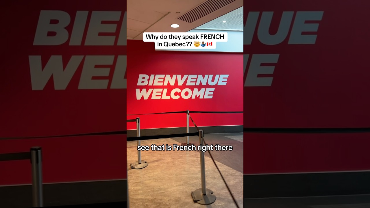 Why They Speak French in Quebec, Canada? 🇨🇦 #quebec #montreal