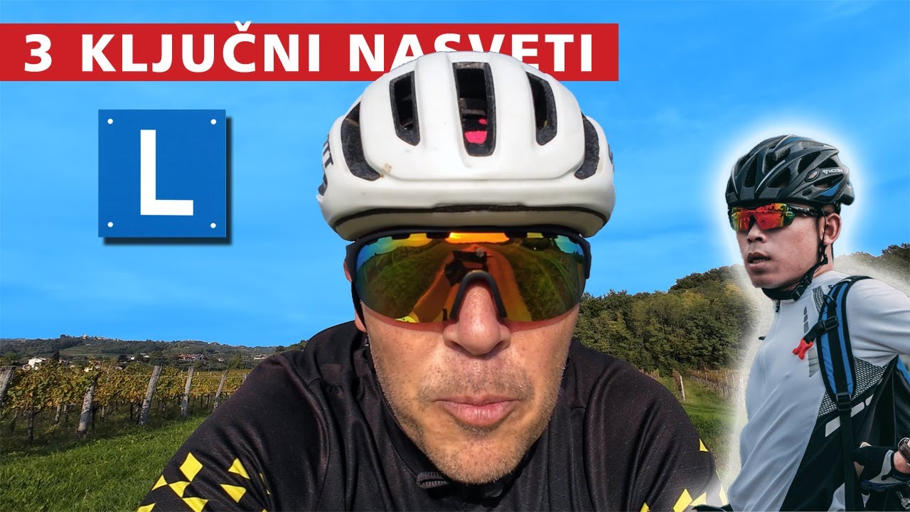 Trije pomembni nasveti za kolesarske začetnike