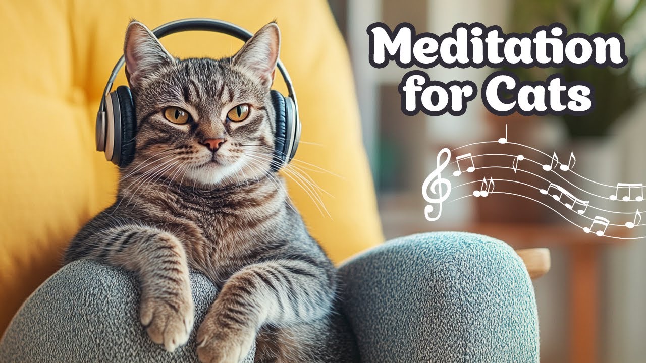 Cat Meditation Music 🐱✨ Sleep Music for Cats & Kittens to Relax, Meditate & Fall Asleep Fast