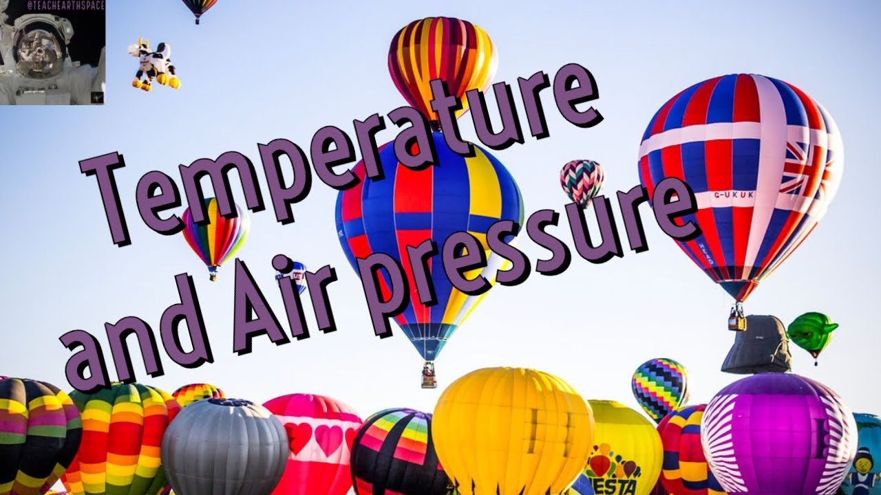 Air pressure and temperature demo (closed system)