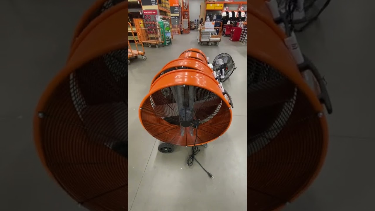 Commercial Electric Drum Fans At Home Depot