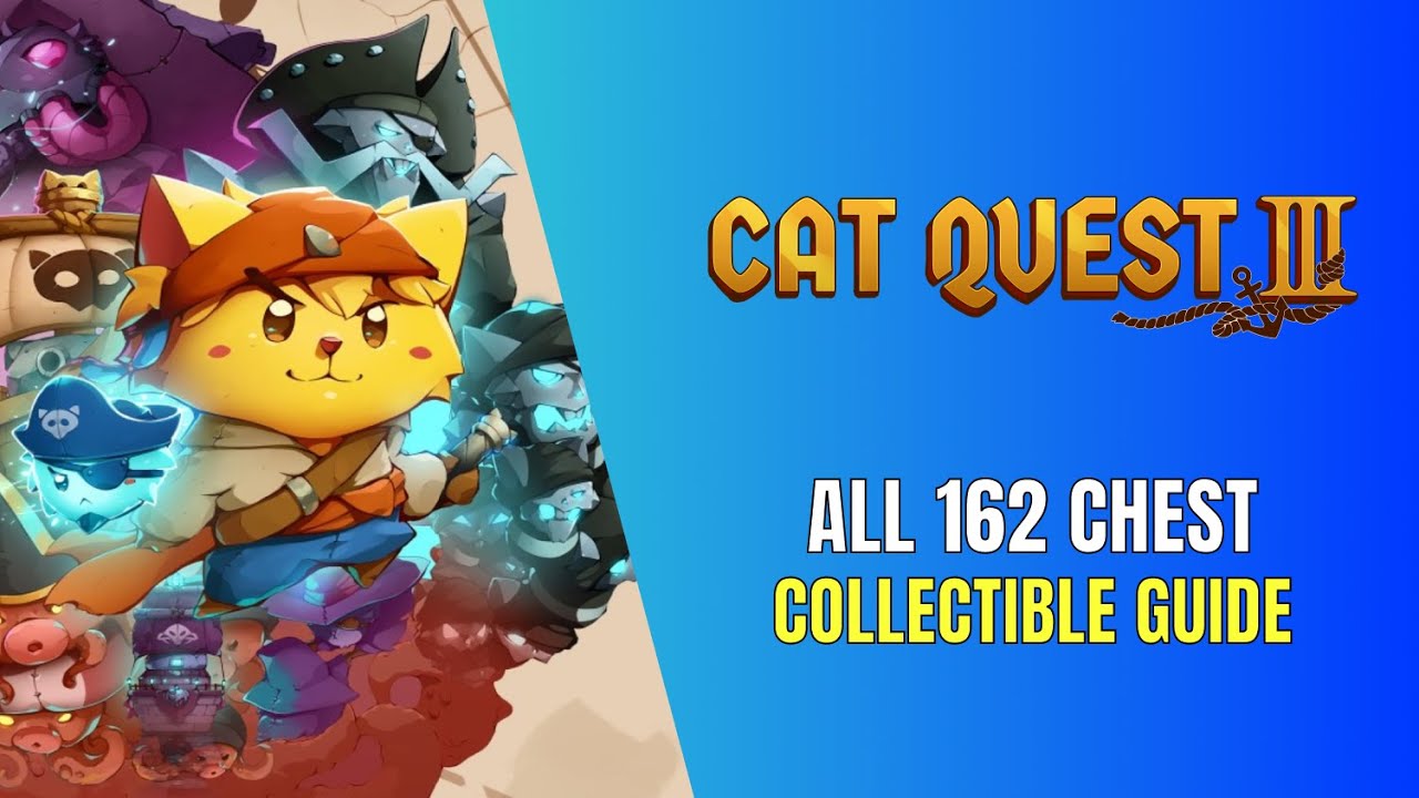 Cat Quest III All 162 Chest Location - Treasure Expurrlorer Trophy / Achievement Guide