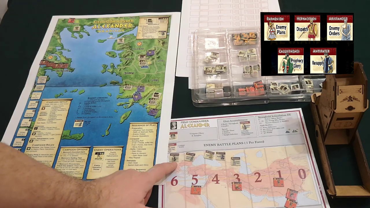 Соло-варгейм Field Commander: Alexander от DVG DGames. Часть 1.