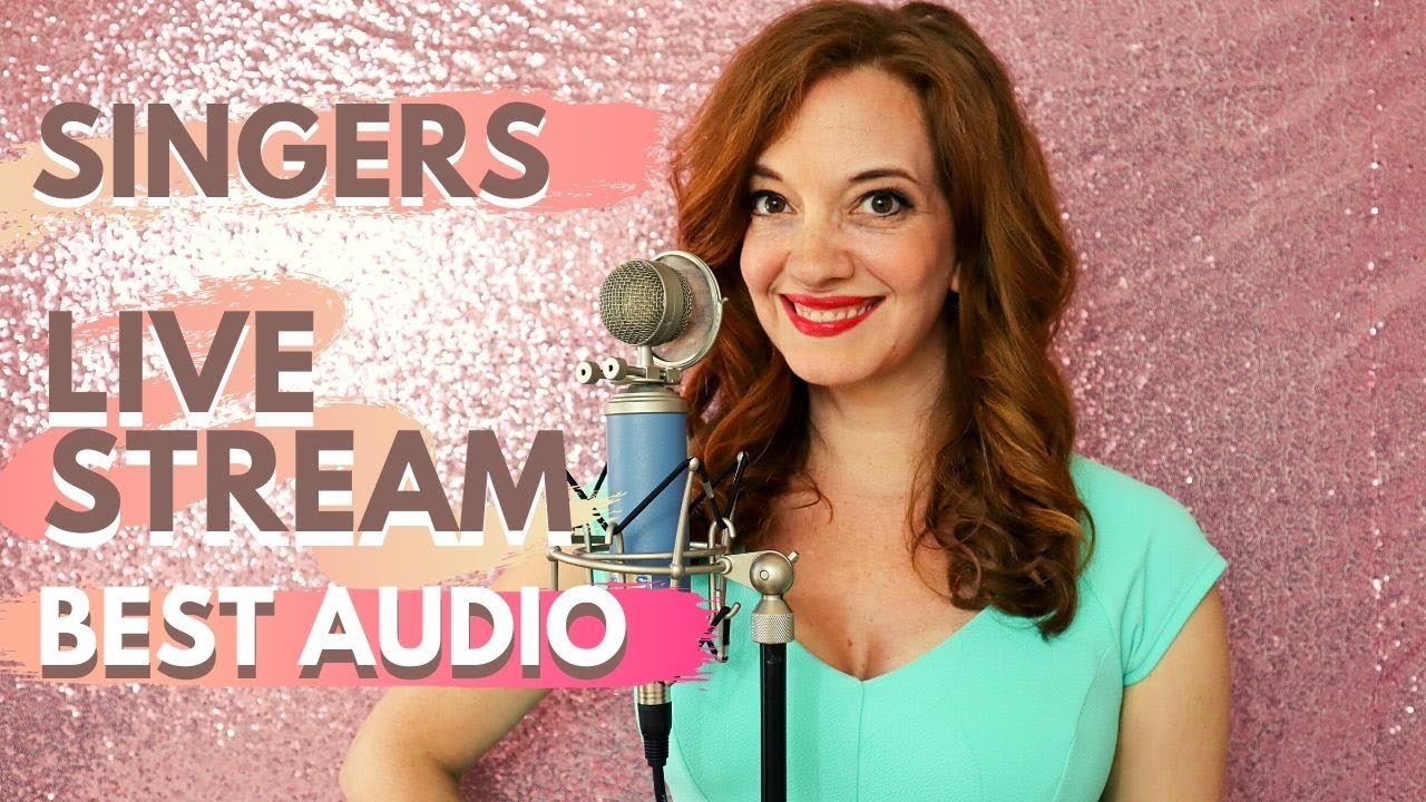 FACEBOOK LIVE STREAMING TIPS FOR SINGERS – How to get the best audio with voice and tracks