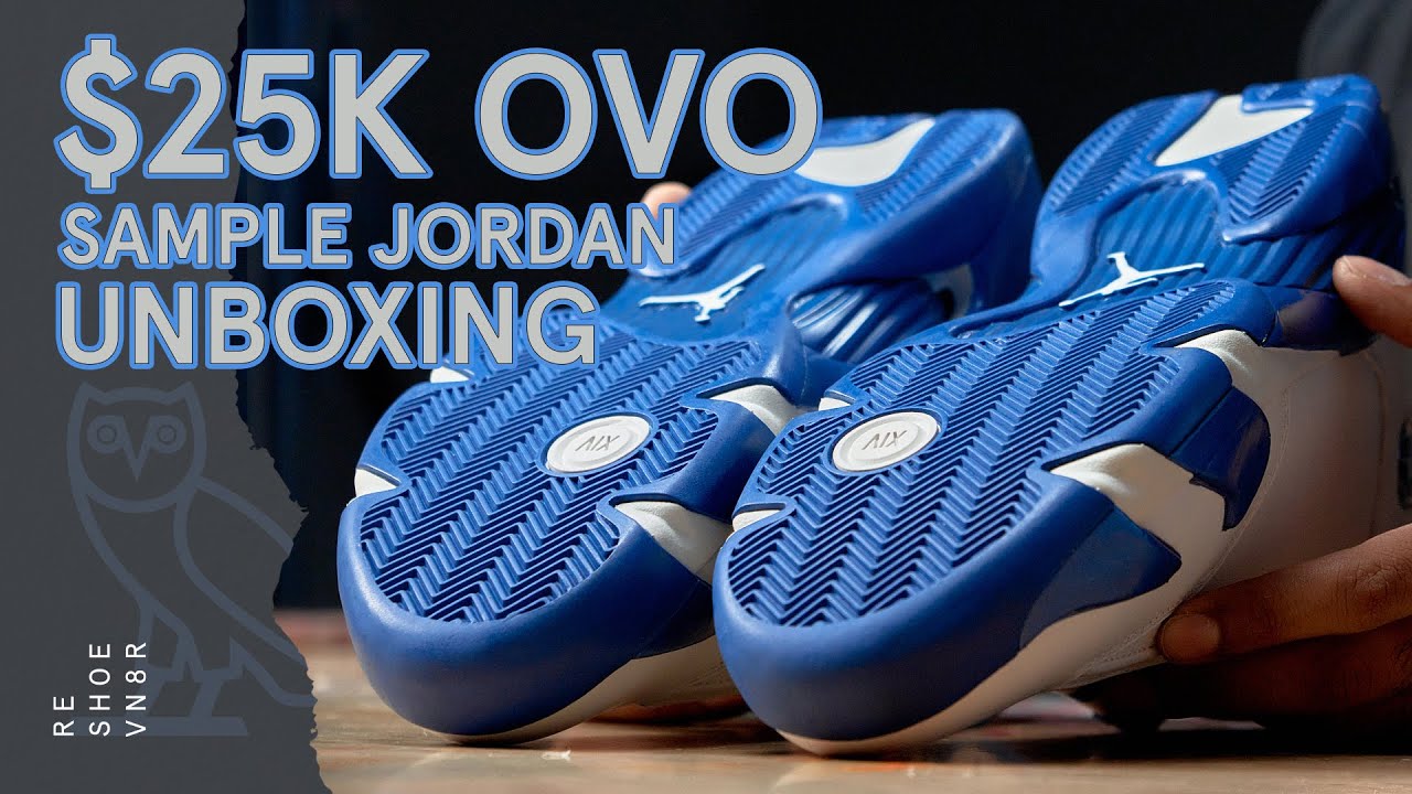 $25k Sample Air Jordan 14 OVO | Sole Shield Application