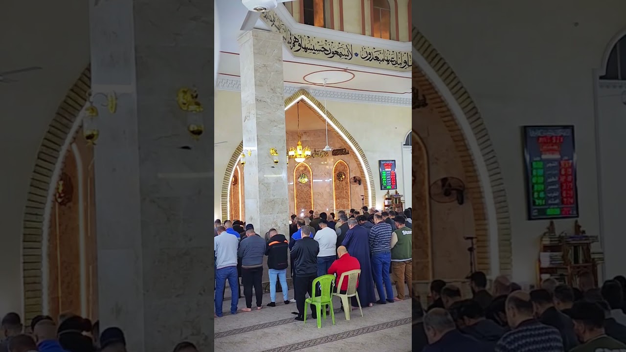 شيخ علاء إمام وخطيب جامع محمد رسول الله ﷺ في زيونة 716-بغداد-العراق