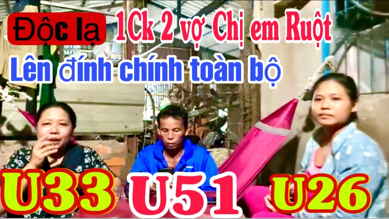 Độc Lạ Nhất Hiện Nay Vì Sau 2 Chị Em Ruột,Gặp Một Chồng Mà Đẻ 5 Người Con#1chong2vo 