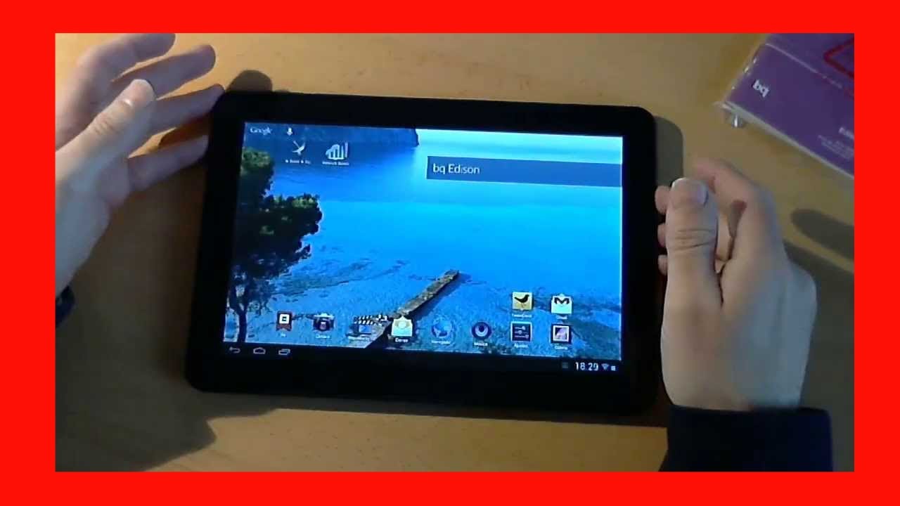 👍 TABLET BQ EDISON 10 pulgadas. Revisi&oacute;n y caracter&iacute;sticas ❤️