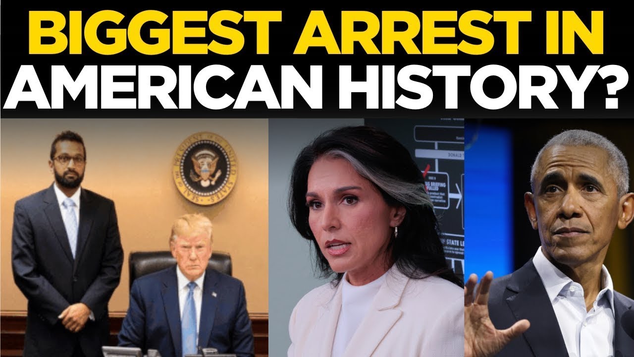 LIVE: Obama Arrested? Trump Orders Shocking  Move | Tulsi Reveals Charges? | US NEWS