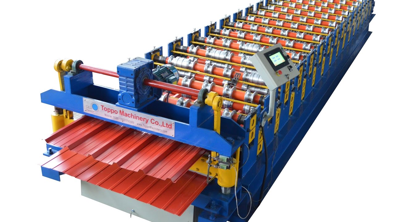 double layer roll forming machine with motorized cutting, Orhan