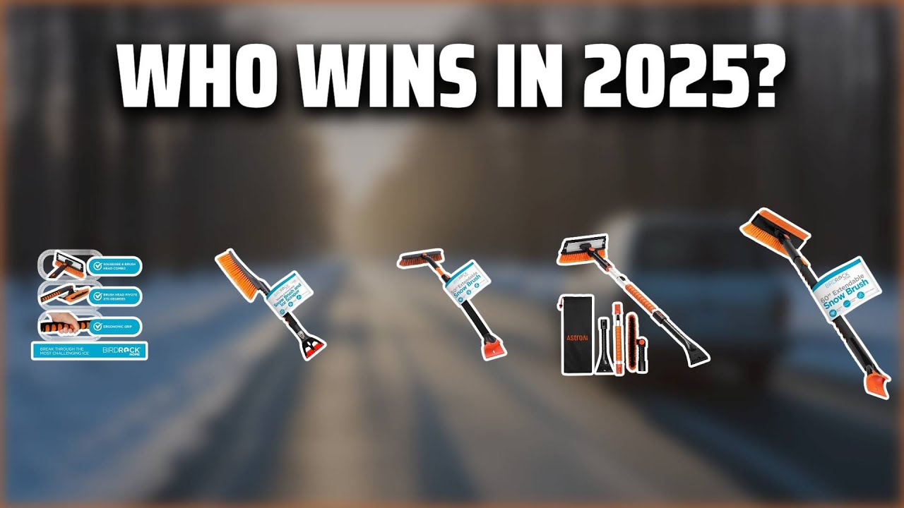 The Top 5 Best Snow Brush in 2025 - Must Watch Before Buying!