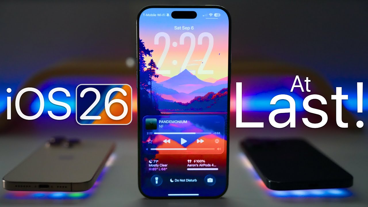 iOS 26 - At Last!