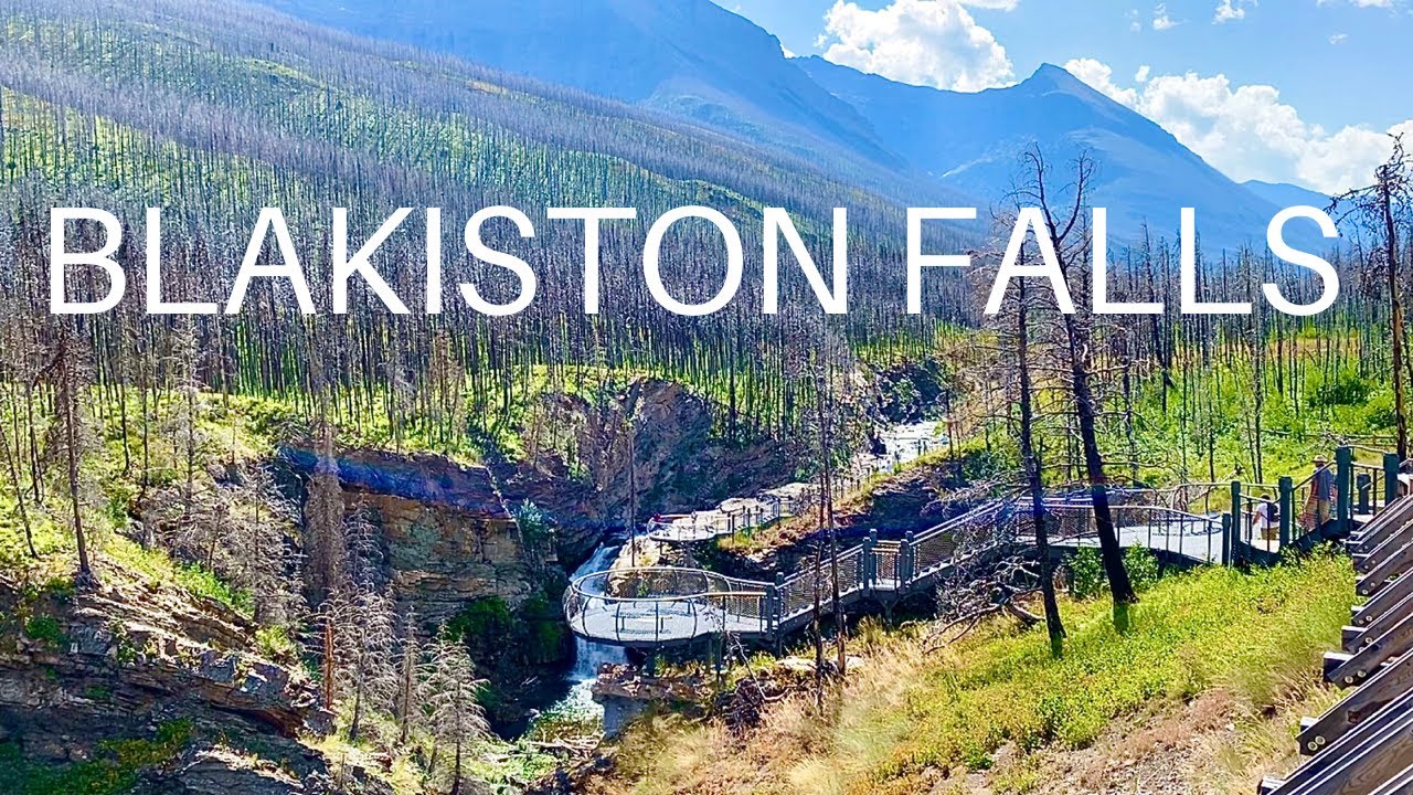 Blakiston Falls - easy short hike good for kids and adults