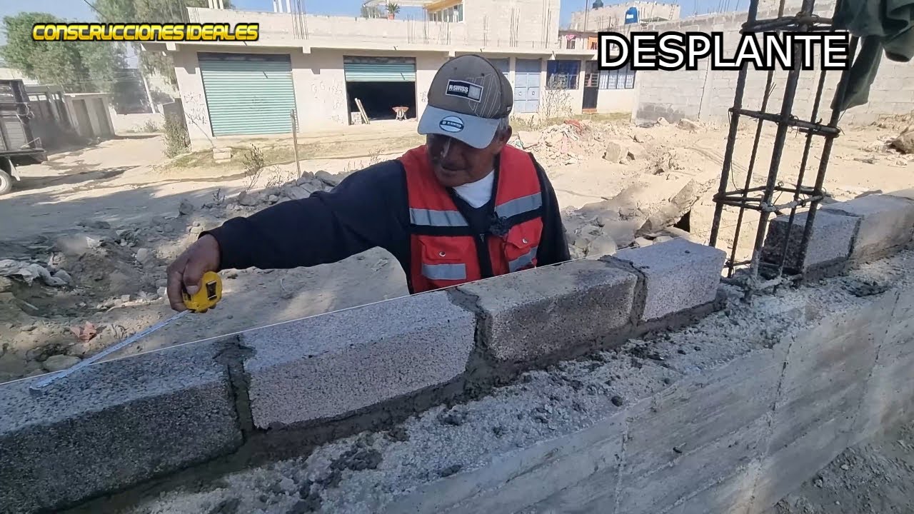 Aprende con Nosotros a Desplantar el Block | CONSTRUCCIONES IDEALES