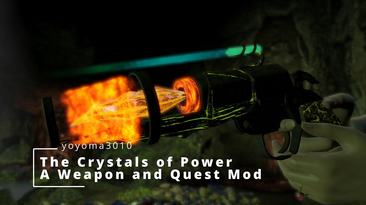 Fallout 4 Mod - The Crystals of Power - A Weapon and Quest Mod