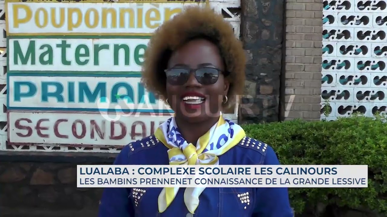 🚨 Lualaba : Complexe scolaire les CALINOURS, les bambins prennent connaissance de la grande lessive.