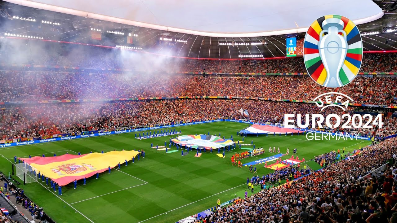 EURO 2024 | Spain vs. France | Match Intro + National Anthems