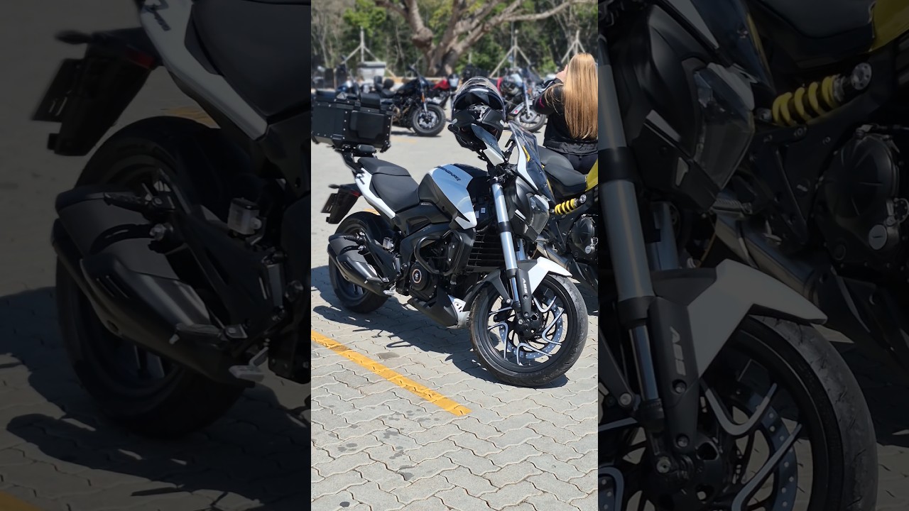 ESSA E A NOVA DOMINAR 400 😅 #bajaj #dominar400 #pulsarns400z