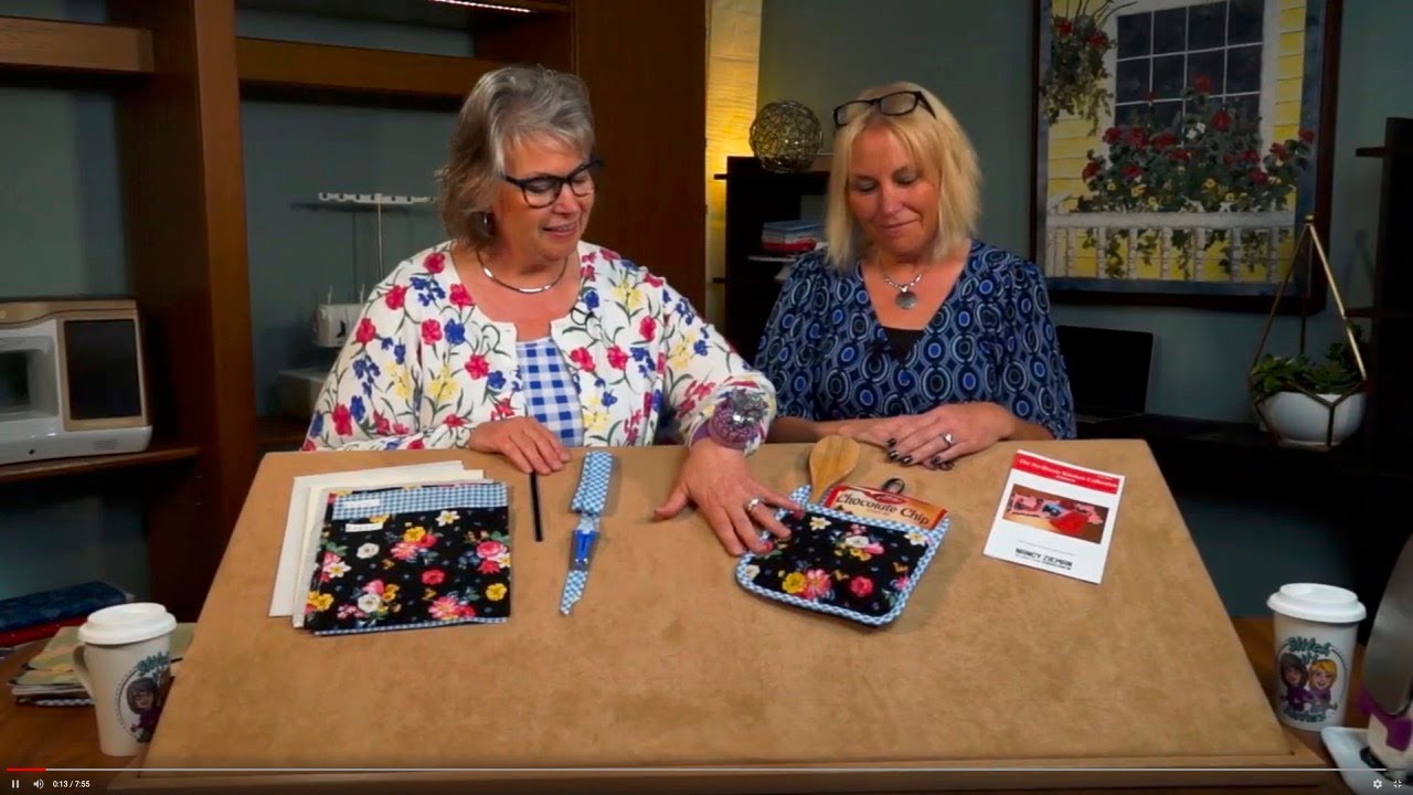 Stitch it! Sisters Potholder Plus S!S 104 by NZ Productions