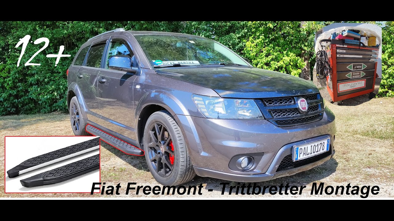 Fiat Freemont Trittbretter Montage (Germansell GmbH) 4K
