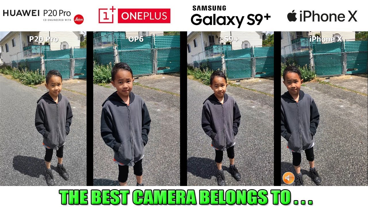 Camera Test | Huawei P20 Pro vs OnePlus 6 vs Galaxy S9 Plus vs iPhone X [4K]