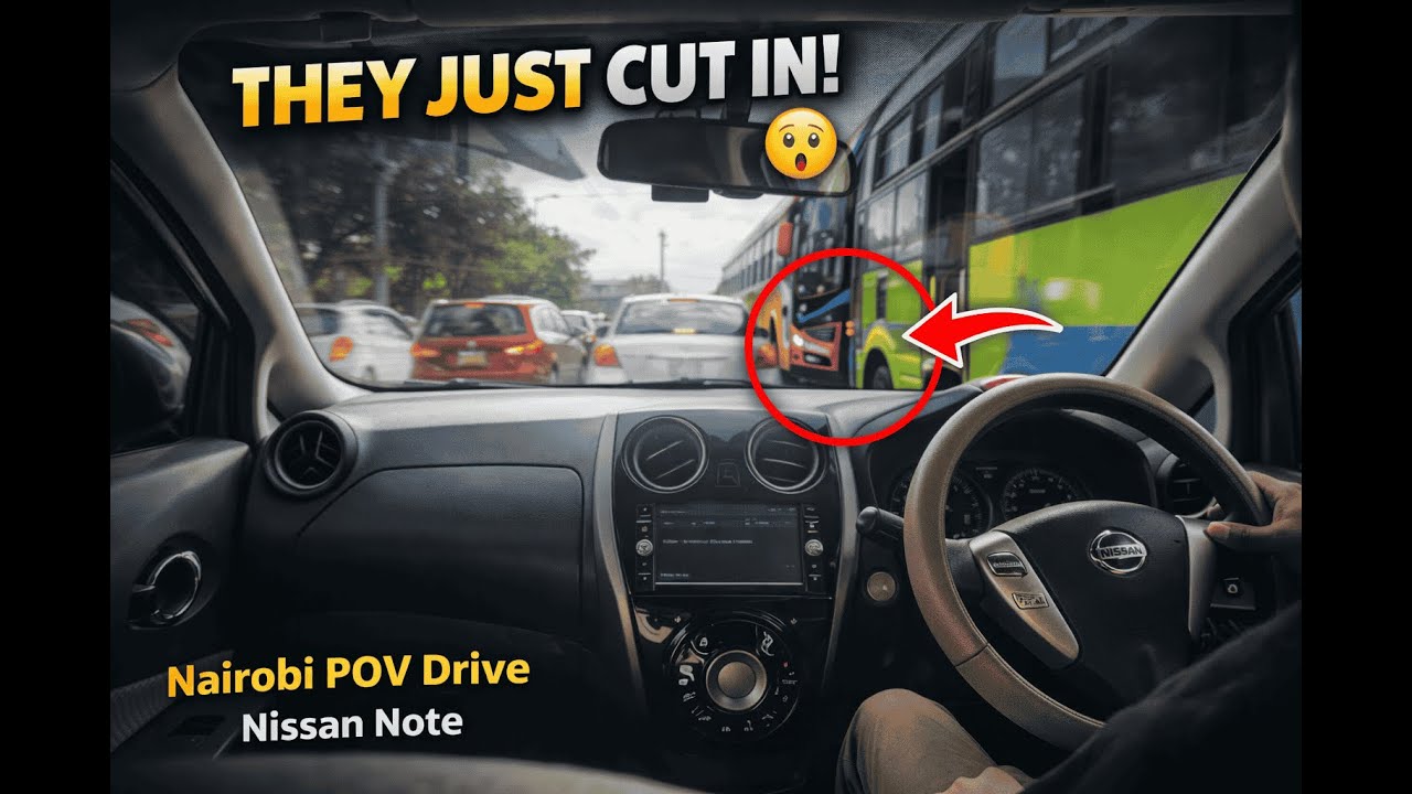 Nissan Note POV: Parklands to Strathmore University