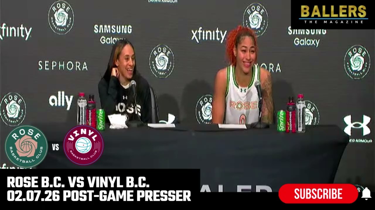 Shakira Austin & Head Coach Nola Henry: Rose BC Postgame vs. Vinyl BC | Unrivaled | 02.07.26