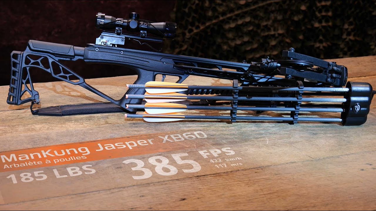 Arbalète ManKung Jasper XB60 : Tuto et présentation de l'arbalète