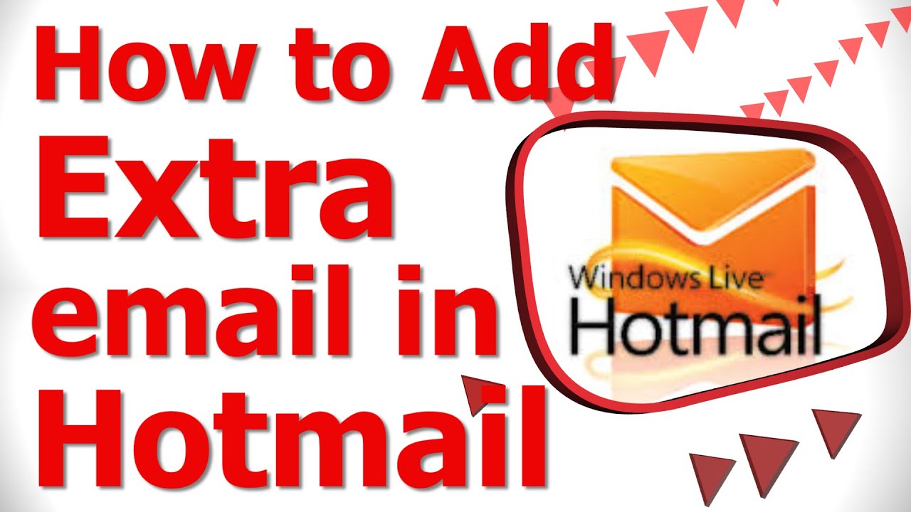 Как добавить дополнительный адрес электронной почты в Hotmail