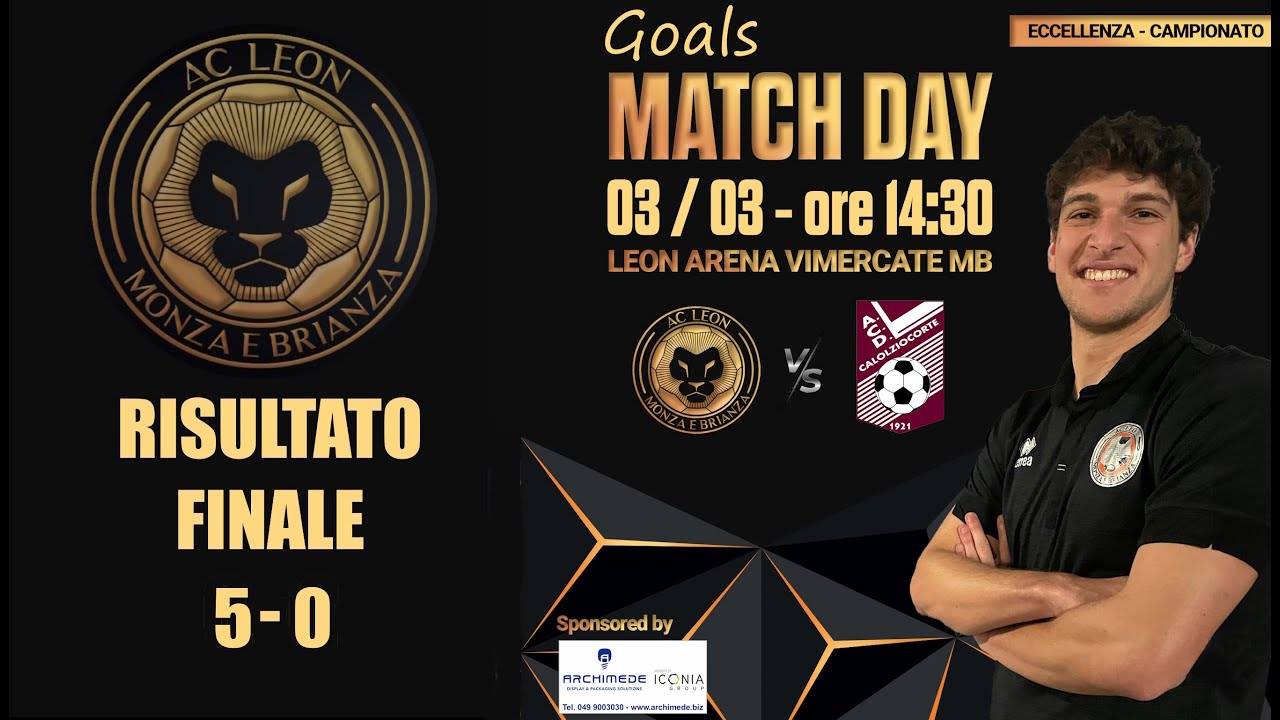 LEON vs CALOLZIOCORTE - CAMPIONATO DI ECCELLENZA, Stagione 23-24