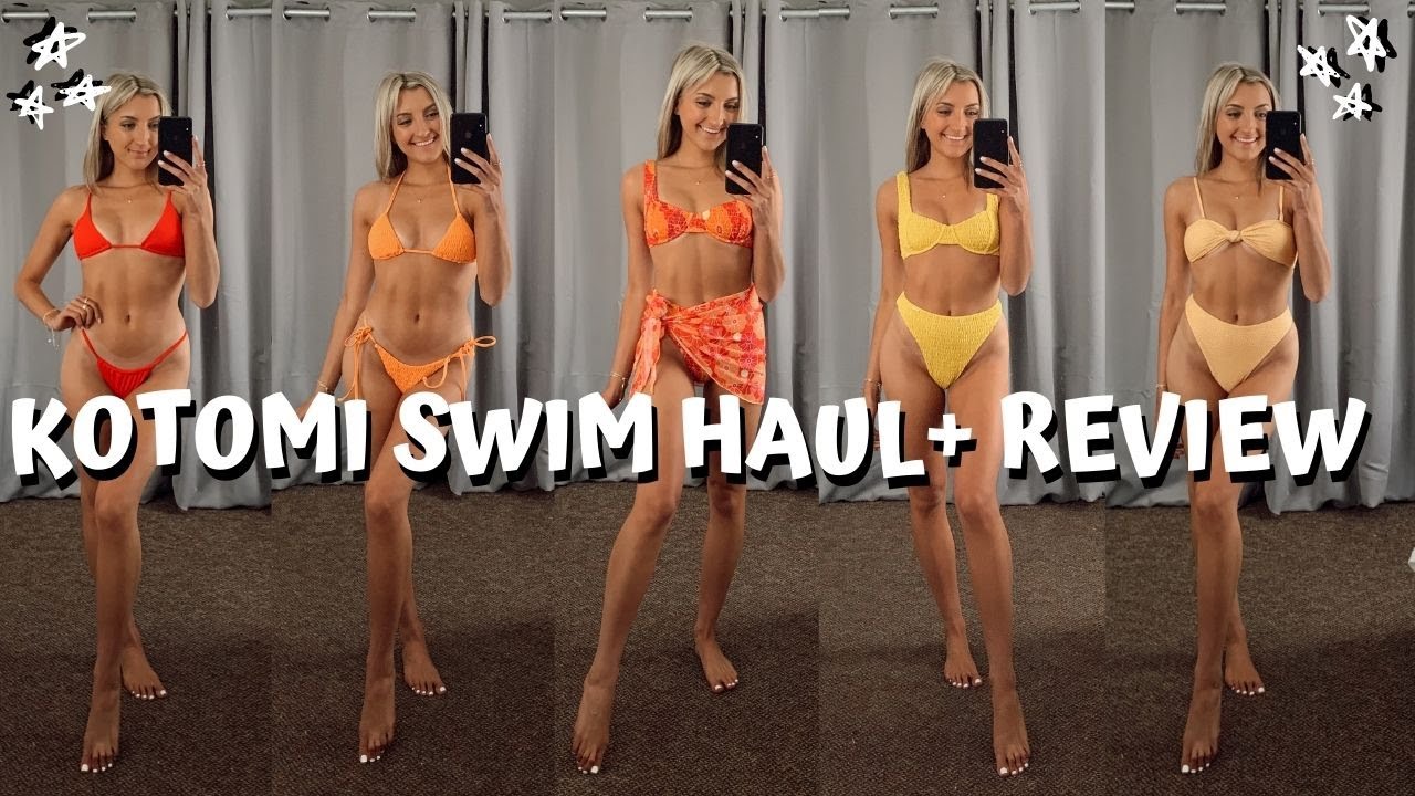 HIGH END BIKINI TRY ON HAUL 2021 // Kotomi Swim Try On Haul + Review