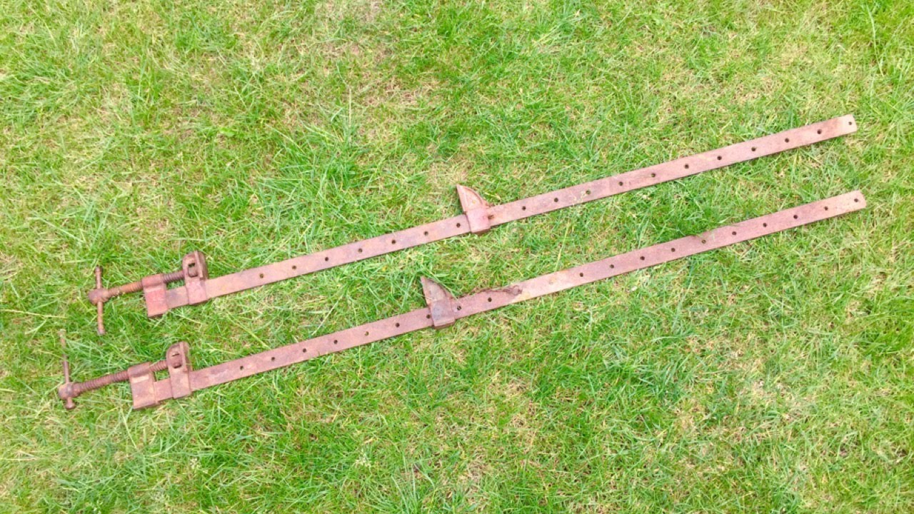 Rusty Bar Clamp Restoration (Sash Clamp)
