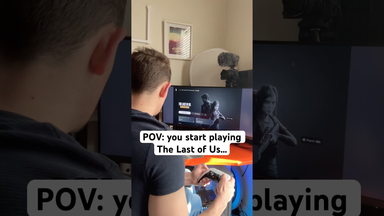 People playing THE LAST OF US Part 1 for the first time&hellip; | That intro still hits hard 😭