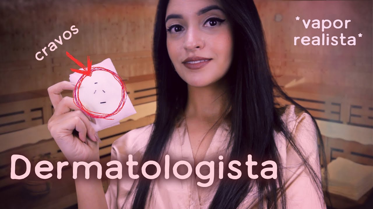 ASMR LIMPEZA DE PELE NA SAUNA: Cravos, Dermatologista, SPA 🧖 ASMR Realista, ASMR BR
