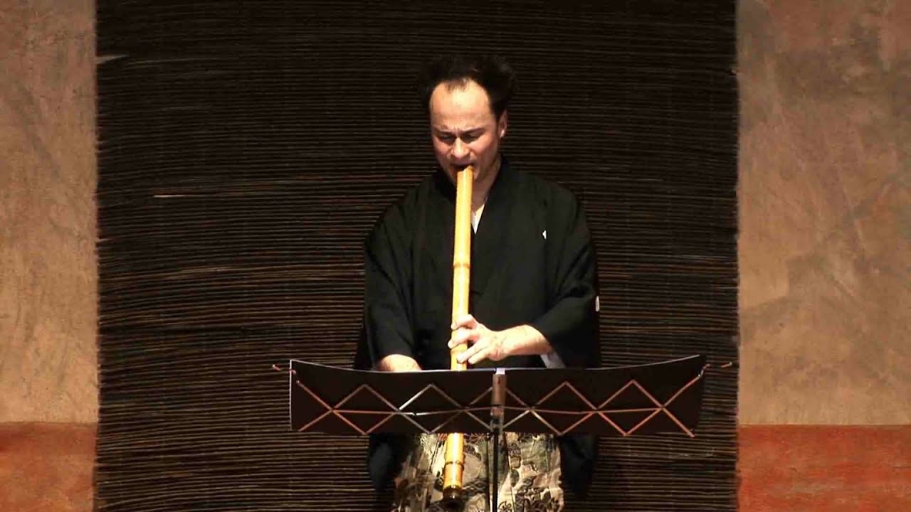 Ugetsufu for Shakuhachi Solo 1 - Takashi Yoshimatsu - 雨月譜 1 - 吉松隆作曲